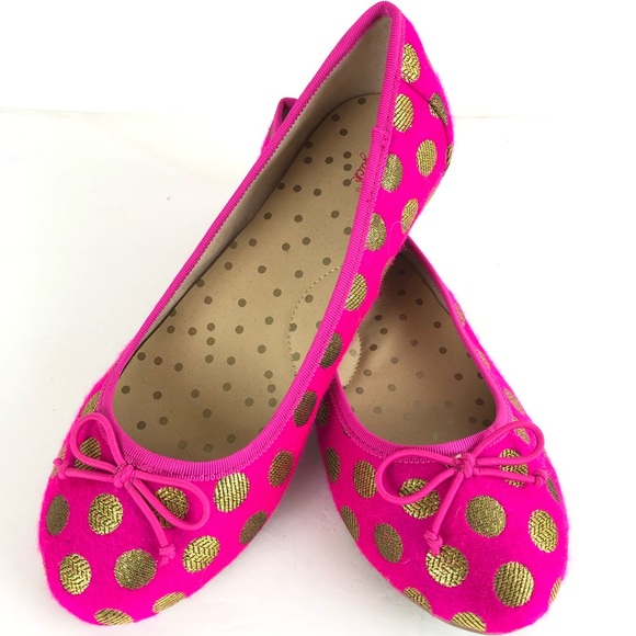 Cat & Jack Shoes - Cat & Jack polkadot ballet flats fits size 7